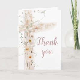 Christian thank you card bedankkaart