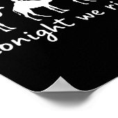 Christian Tonight We Ride Three Wise Men Christmas Poster (Hoek)