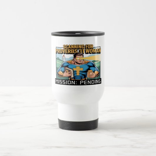 Christian Travel Mug for Single Men Reisbeker (Center)