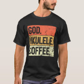 Christian Ukulele Player Worship Ukulele Church Uk T-shirt (Voorkant)