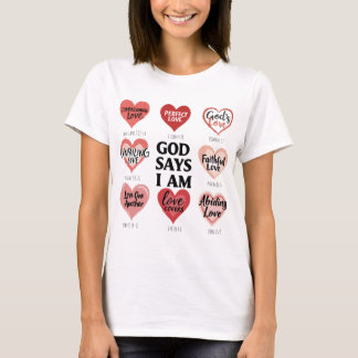 Christian Valentine's Day Designs T-shirt