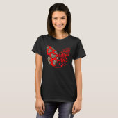 Christian Valentine's Day Her Cheetah Print Butte T-shirt (Voorkant volledig)