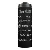 Christian Women of the Bible Floral Design Thermosbeker (Voorkant)