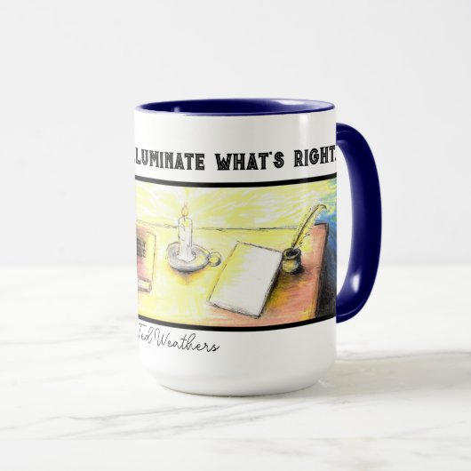 Christian Writer's Mug Mok (Voorkant rechts)