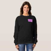 Christianality defined on the back long sleeve T Trui (Voorkant volledig)