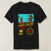 CHRISTIANDO Slay net als David Funny David Vs Goli T-shirt (Design voorkant)
