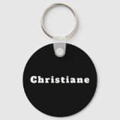 Christiane Sleutelhanger (Achterkant)