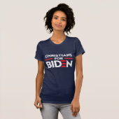 CHRISTIANEN VOOR JOE BIDEN T-SHIRT (Voorkant volledig)