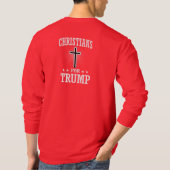 CHRISTIANEN VOOR TRUMP T-SHIRT (Achterkant)