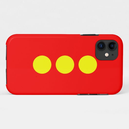 Christiania Flag Case-Mate iPhone Case (Achterkant (horizontaal))