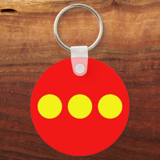 Christiania Flag Sleutelhanger (Achterkant)