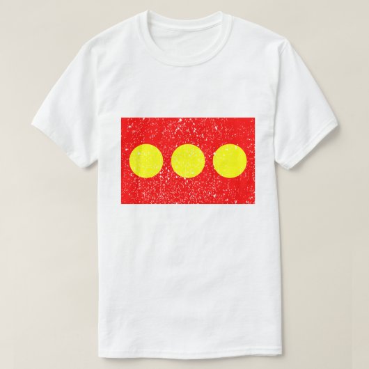 Christiania Flag T-shirt (Design voorkant)