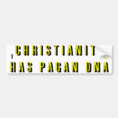 christianiteit bumpersticker (Voorkant)