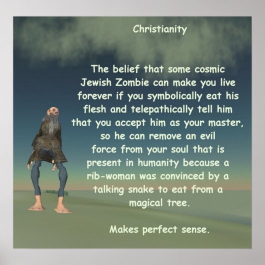 christianiteit poster (Voorkant)