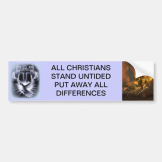 Christians United Bumpersticker
