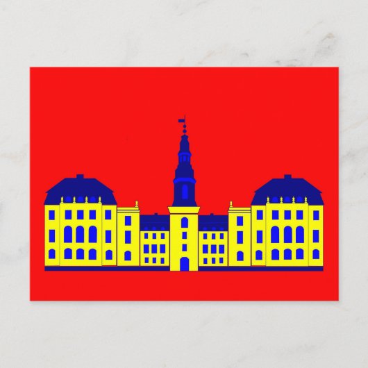 Christiansborg Palace Briefkaart (Voorkant)