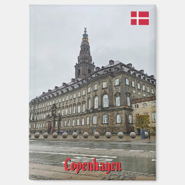 Christiansborg-paleis in Kopenhagen, reizen Magneet