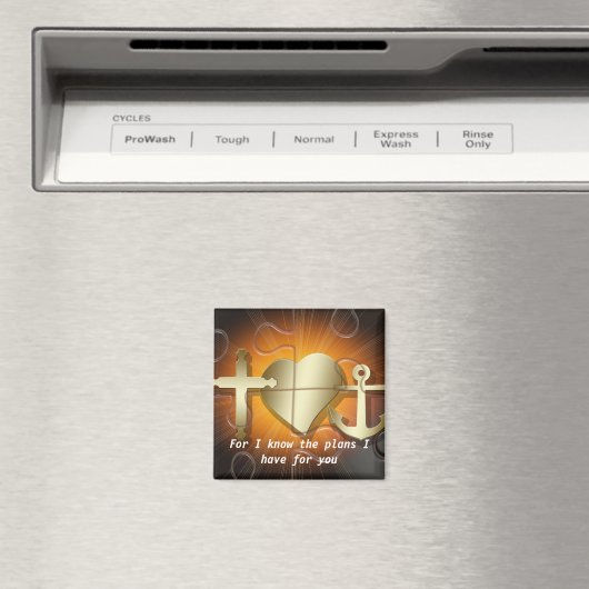 Christianty Bible-scriptie Magneet (Insitu (Vaatwasser))