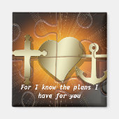 Christianty Bible-scriptie Magneet (Voorkant)