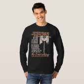 Christiany Faith Jesus Christ Savior Jesus Devotee T-shirt (Voorkant volledig)