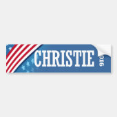 CHRISTIE 2016 BUMPERSTICKER (Voorkant)