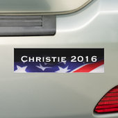 CHRISTIE 2016 Moderne Campagne Bumpersticker (Op auto)