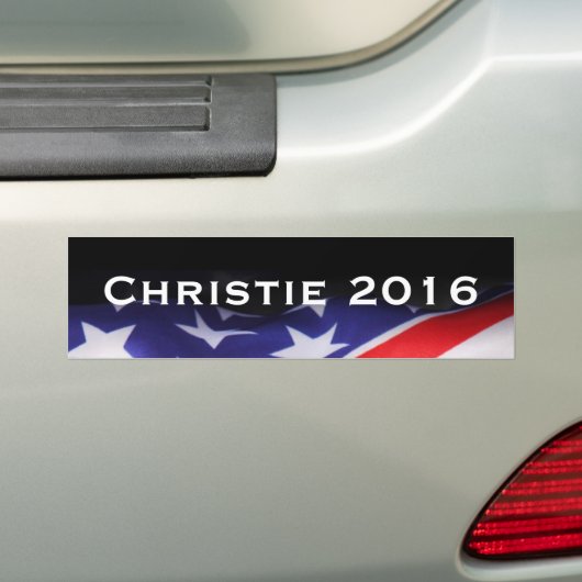 CHRISTIE 2016 Moderne Campagne Bumpersticker (Op auto)