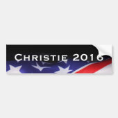 CHRISTIE 2016 Moderne Campagne Bumpersticker (Voorkant)