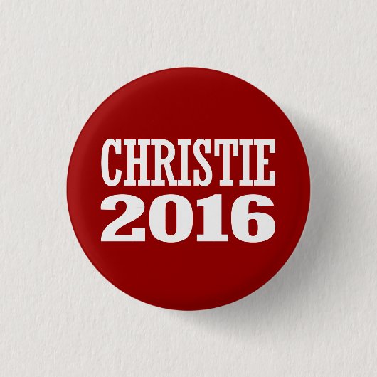 CHRISTIE 2016 RONDE BUTTON 3,2 CM (Voorkant)