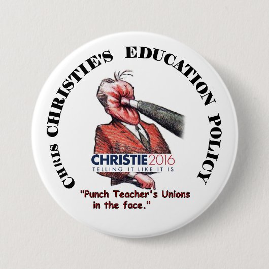Christie 2016 ronde button 7,6 cm (Voorkant)