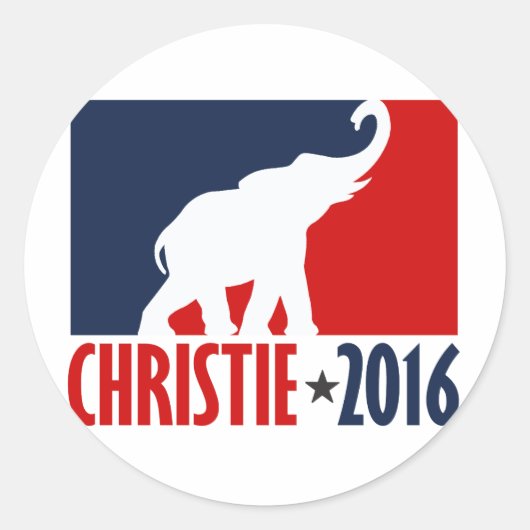 CHRISTIE 2016 SPORTPRO -.png Ronde Sticker (Voorkant)