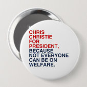 CHRISTIE 2016 WELFARE RONDE BUTTON 4,0 CM (Voorkant /achterkant)