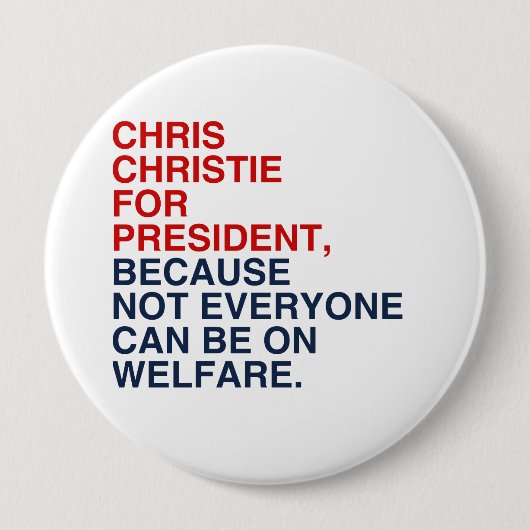 CHRISTIE 2016 WELFARE RONDE BUTTON 4,0 CM (Voorkant)