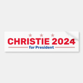 Christie 2024 bumpersticker