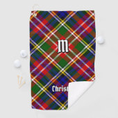 Christie Clan Tartan Golfhanddoek (Insitu)