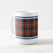 Christie Clan Tartan Koffiemok (Voorkant links)