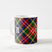 Christie Clan Tartan Koffiemok (Voorkant links)