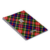 Christie Clan Tartan Notitieboek (Rechterzijde)