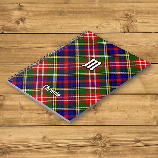 Christie Clan Tartan Notitieboek