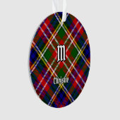 Christie Clan Tartan Ornament (voorkant)