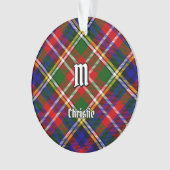 Christie Clan Tartan Ornament (voorkant)