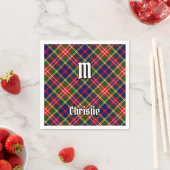 Christie Clan Tartan Servet (Insitu)