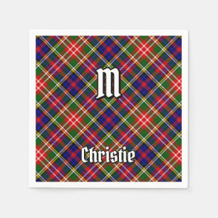 Christie Clan Tartan Servet