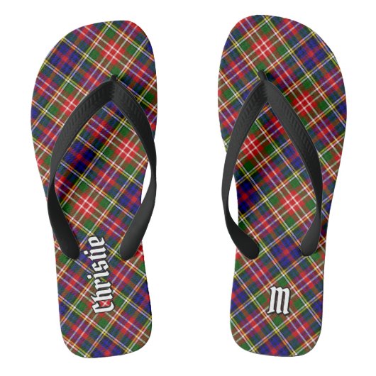 Christie Clan Tartan Teenslippers (Voetbed)