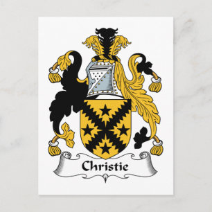 Christie Family Crest Briefkaart