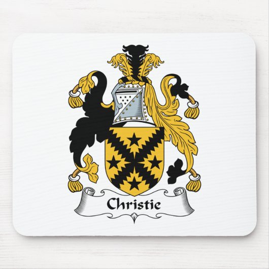 Christie Family Crest Muismat (Voorkant)
