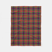 Christie Family Tartan Pattern Fleece Deken (Voorkant)