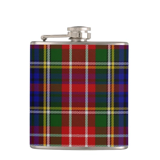 Christie Tartan Flask Heupfles (Voorkant)