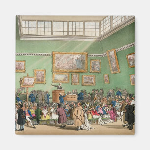 Christie's Auction Room, bezocht door J. Bluck Magneet
