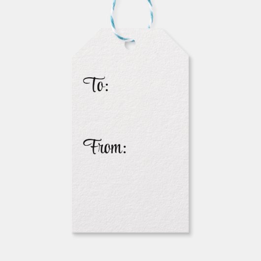 Christimas Holiday Cadeaulabel (Achterkant)